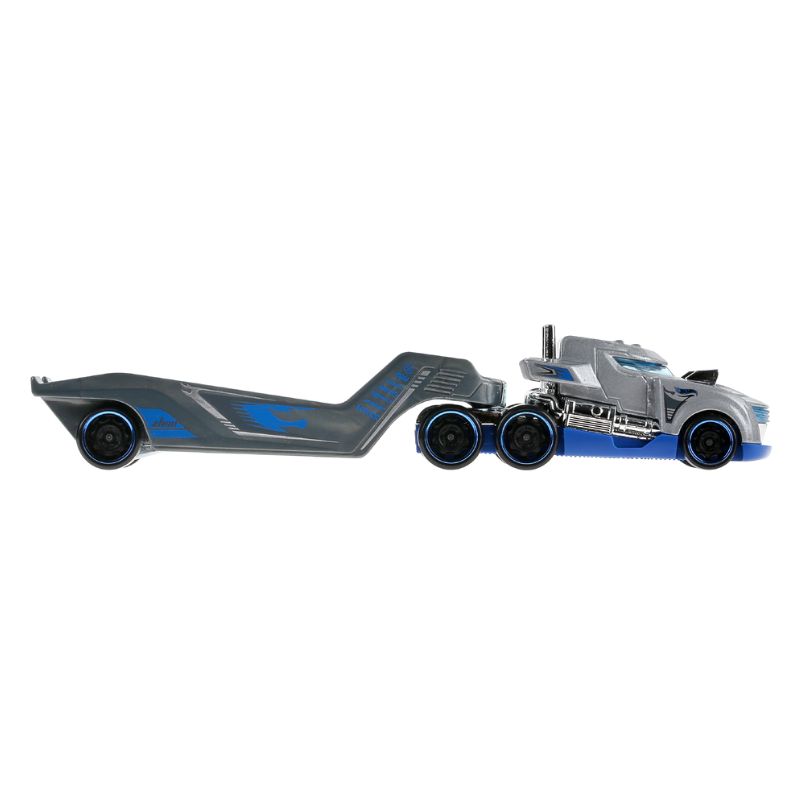 Mattel Hot Wheels Νέες Νταλίκες Track Fleet E - Semi Twin Mill