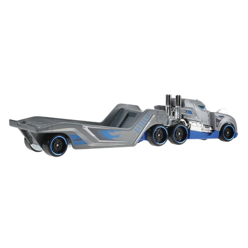 Mattel Hot Wheels Νέες Νταλίκες Track Fleet E - Semi Twin Mill