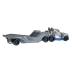 Mattel Hot Wheels Νέες Νταλίκες Track Fleet E - Semi Twin Mill