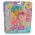 Mattel Polly Pocket Κούκλα με αξεσουάρ & μπρελόκ μεγάλο pack - Κίτρινο Λεμόνι JKR54