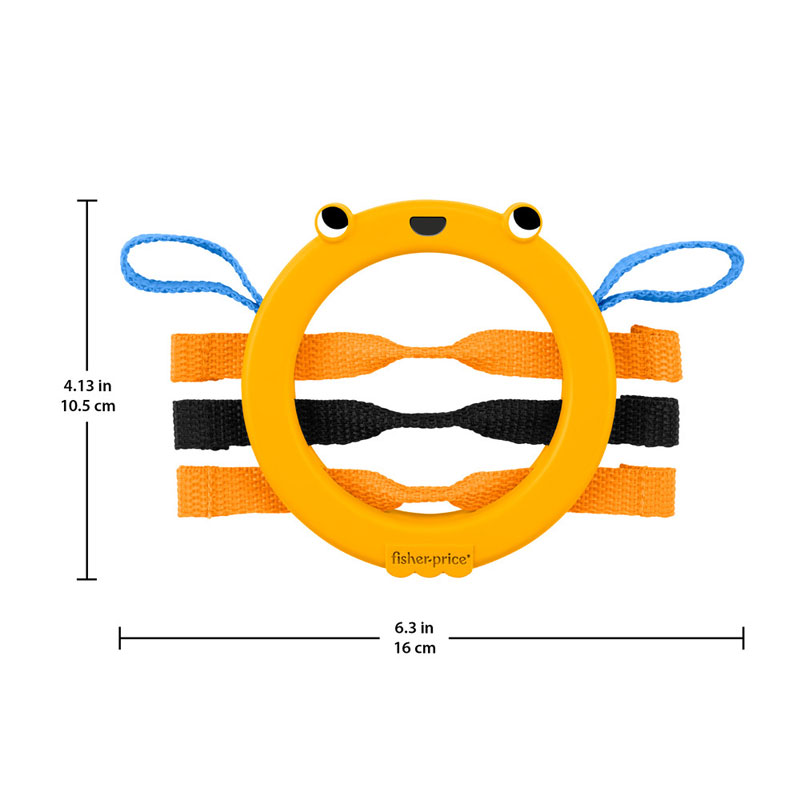 Fisher-Price® Κουδουνίστρες Ζωάκια  - Κίτρινη Μελισσούλα JKW54