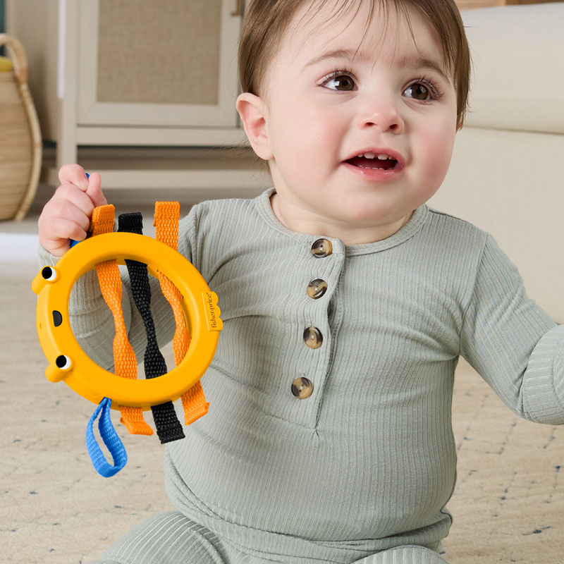 Fisher-Price® Κουδουνίστρες Ζωάκια  - Κίτρινη Μελισσούλα JKW54