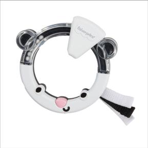 Fisher-Price® Κουδουνίστρες Ζωάκια  - Ασπρόμαυρος Ασβός JKW57