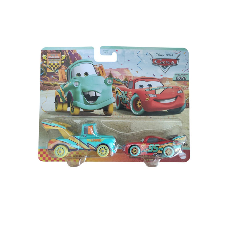 Mattel Disney Pixar Cars Αυτοκινητάκια G - Matter & Lightning McQueen