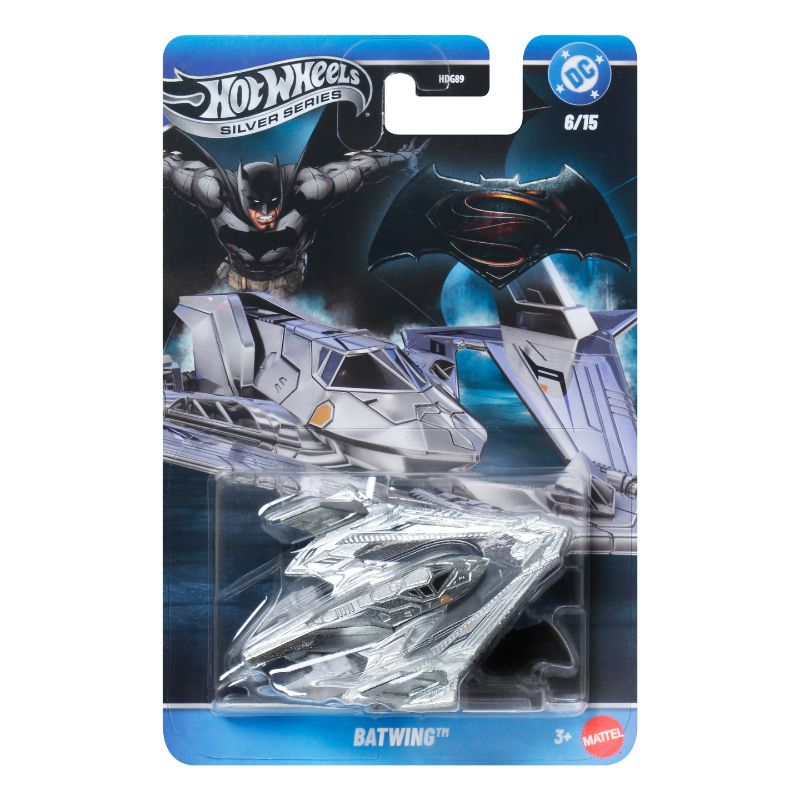 Mattel Hot Wheels Αυτοκινητάκι T Batwing 6/15 JKW99