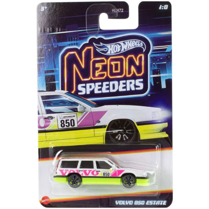 Mattel Hot Wheels Αυτοκινητάκι Neon Speeders F Volvo 850 Estate 1/8 JKX93