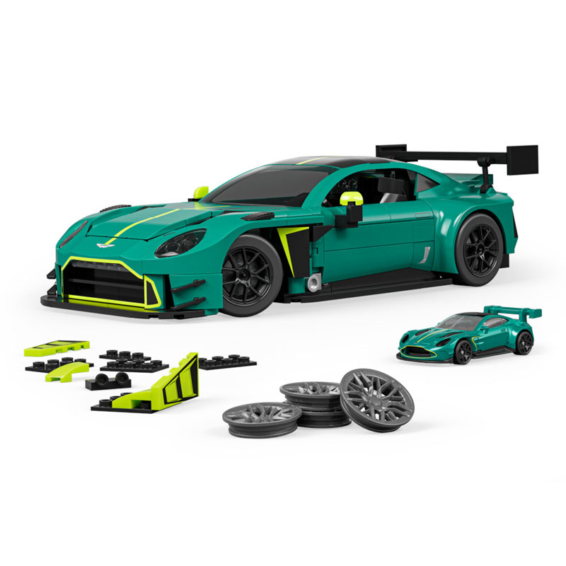 Mattel Brick Shop™ Hot Wheels® Elite Series ’24 Aston Martin Vantage GT3 JLF51