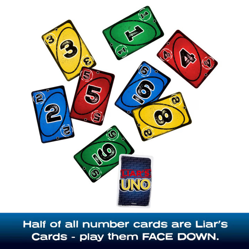 Mattel Uno Liar's JLH43