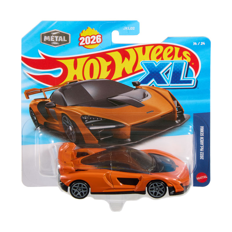 Mattel Hot Wheels 2026 Αυτοκινητάκι XL C 2022 McLaren Senna 14/24