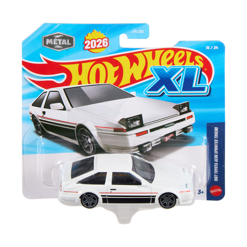 Mattel Hot Wheels 2026 Αυτοκινητάκι XL C 1987 Toyota AE86 Sprinter Trueno 15/24