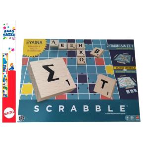 Λαμπάδα Mattel Scrabble με Ξύλινα Γράμματα JLJ58