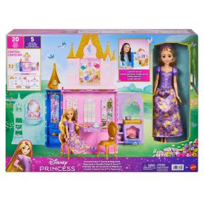 Mattel Disney Princess Πριγκιπικό Κάστρο-Βαλιτσάκι & Κούκλα Rapunzel JLK27