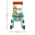 Fisher-Price® Laugh & Learn® 4-in-1 Snack Cart Walker Εκπαιδευτικό Καροτσάκι για ψώνια 4-Σε-1 JLM95