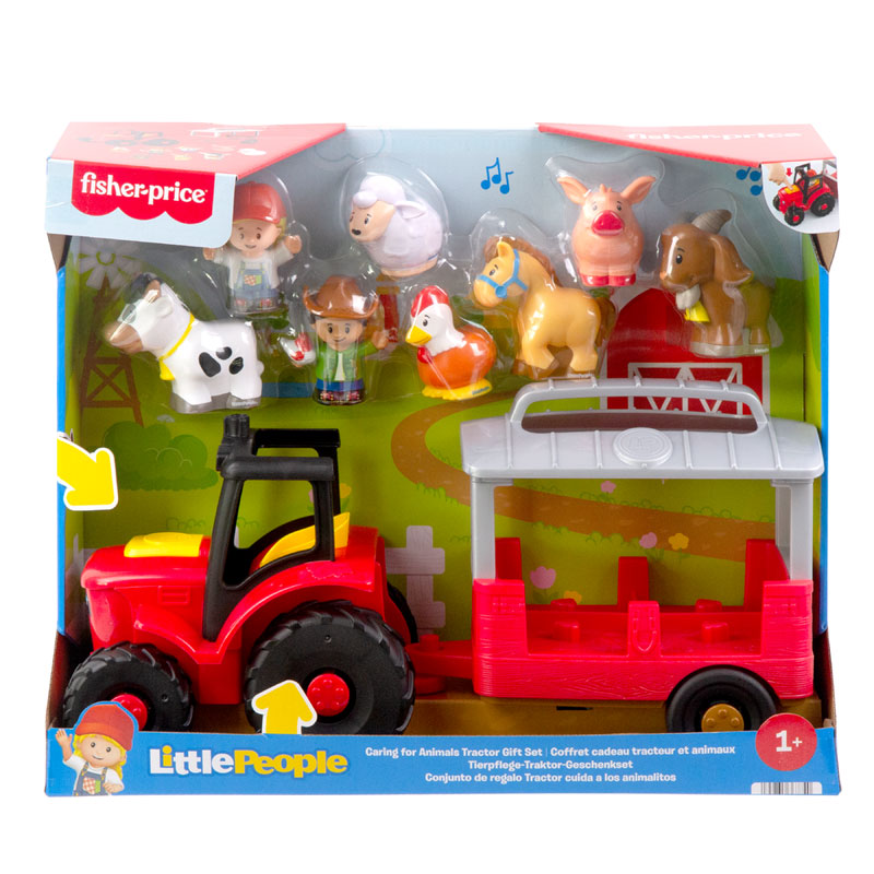 Fisher-Price® Little People® Caring For Animals Tractor - Τρακτέρ με ήχους και ζωάκια JLM99