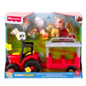 Fisher-Price® Little People® Caring For Animals Tractor - Τρακτέρ με ήχους και ζωάκια JLM99