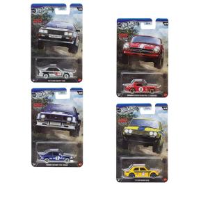 Mattel Hot Wheels Αυτοκινητάκια International Rally Σετ των 4