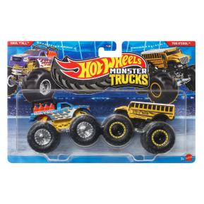 Mattel Hot Wheels Monster Trucks HW Demolition Doubles D - Haul Y'all & Too S'cool