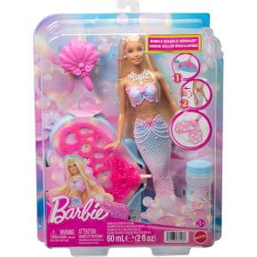 Mattel Barbie Γοργόνα με Φούσκες Bubble Sparkle Mermaid Doll JLW56