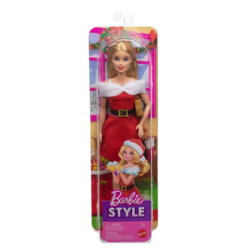 Mattel Barbie® Holiday Santa Doll JLX46