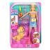 Mattel Barbie® Pets Skate & Run Pup με Κούκλα JMJ44