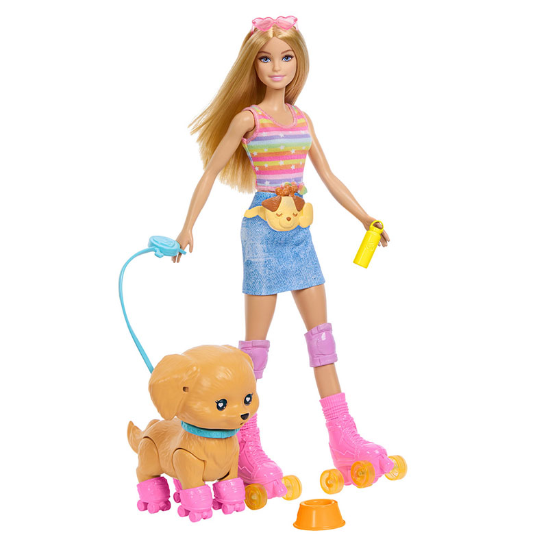Mattel Barbie® Pets Skate & Run Pup με Κούκλα JMJ44