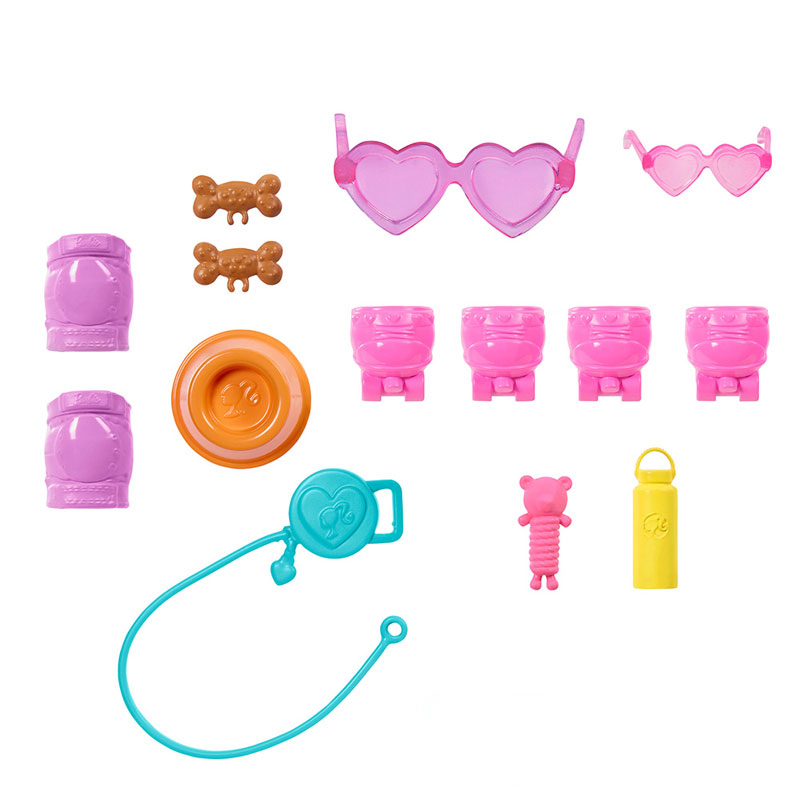 Mattel Barbie® Pets Skate & Run Pup με Κούκλα JMJ44