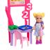 Mattel Barbie Σετ Επαγγέλματα με παιδάκια - Δασκάλα Μελαχρινά μαλλιά JMK17