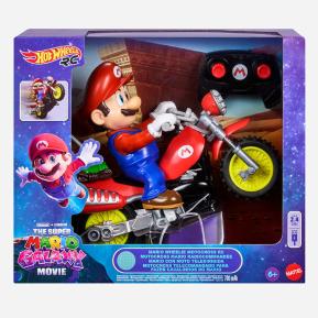 Mattel Hot Wheels Super Mario Galaxy - Mario Wheelie Motocross R/C JML15