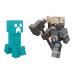 Mattel Minecraft Dungeons 2 Φιγούρα με Αξεσουάρ - Minecraft Kellen & Soul Corrupted Creeper