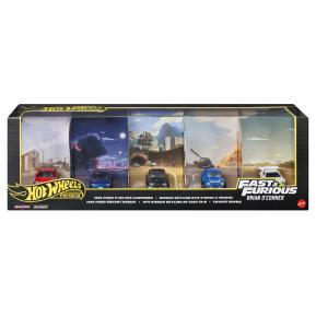 Mattel Hot Wheels Premium Αυτοκινητάκια Fast & Furious Σετ των 5 JMN13