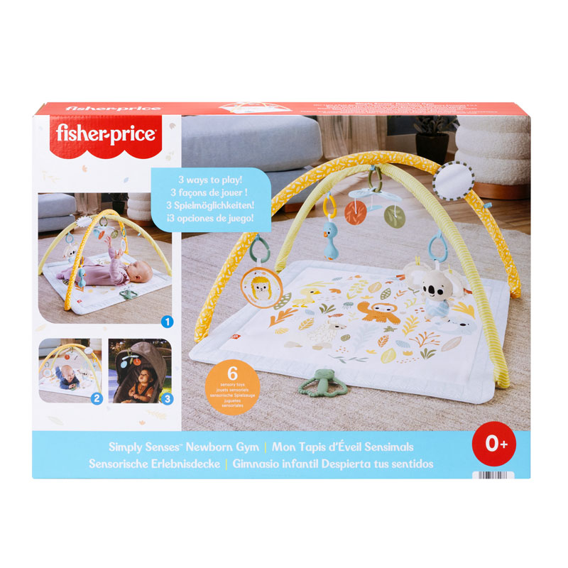 Fisher Price Βρεφικό Γυμναστήριο Simply Senses Newborn Gym JMN74