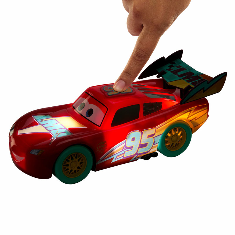 Mattel Disney Pixar Cars Lights & Sounds Lightning McQueen - Κεραυνός Μακουίν Με Ήχους & Φώτα JMT55