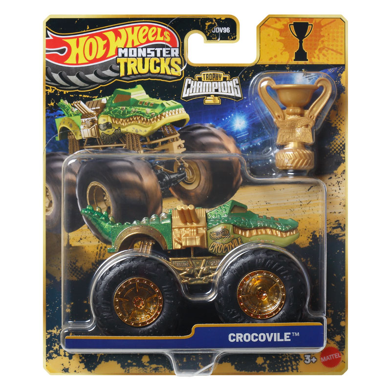 Mattel Hot Wheels Monster Trucks 1:64 Όχημα CROCODILE™ – BIGFOOT® Vehicle 50th Anniversary