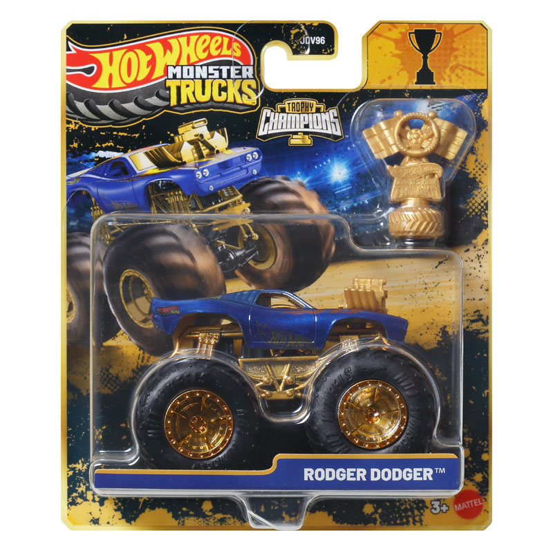 Mattel Hot Wheels Monster Trucks 1:64 Όχημα Rodger Dodger™ – BIGFOOT® Vehicle 50th Anniversary