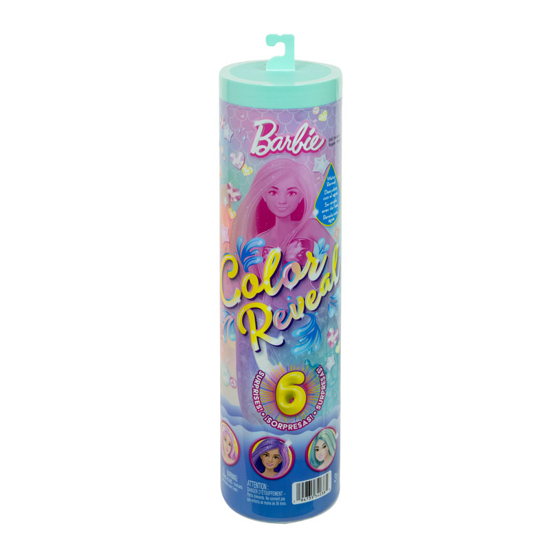 Mattel Barbie Color Reveal Γοργόνες - 4 Σχέδια JMW61