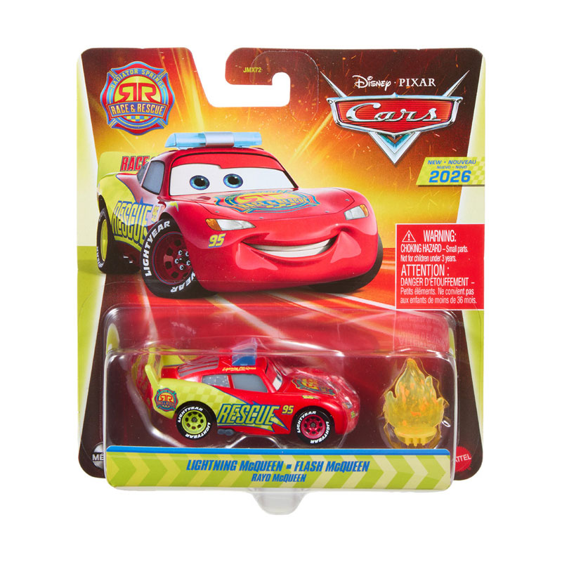 Mattel Disney Pixar Cars Αυτοκινητάκι Με Αξεσουάρ Radiator Springs Race & Rescue Lightning McQueen