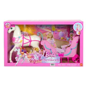 Mattel Barbie™ in the Nutcracker Άλογο με άμαξα JNH63