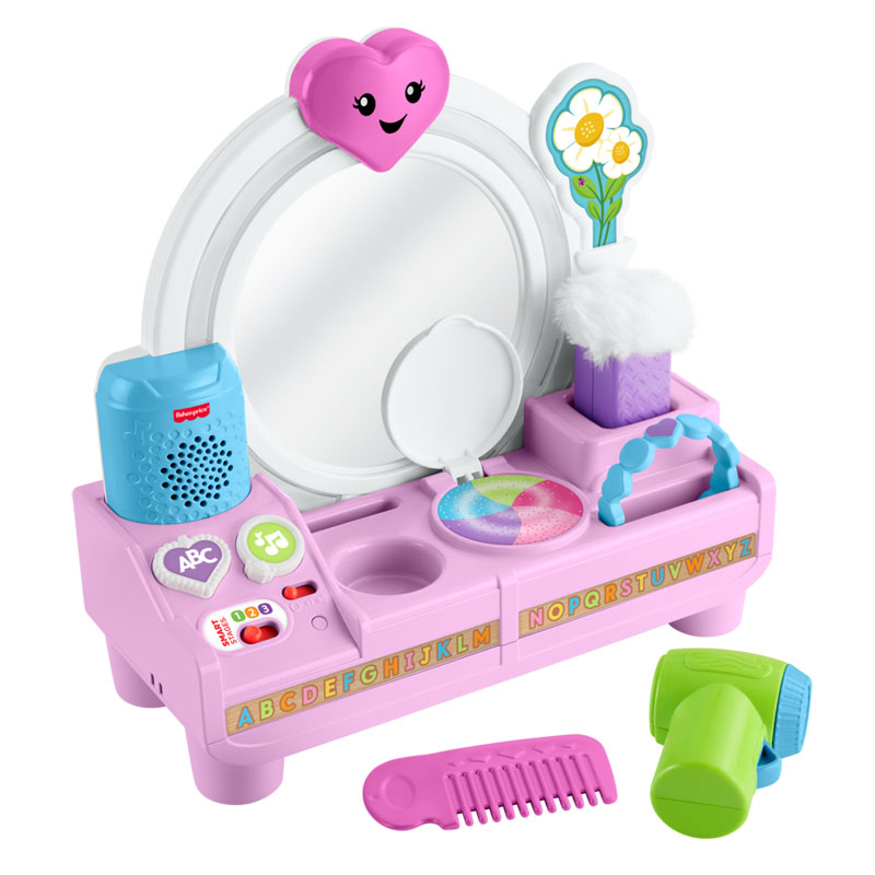 Fisher-Price® Laugh & Learn® Let's Get Ready™ Vanity - Εκπαιδευτική Τουαλέτα Ομορφιάς JNV92