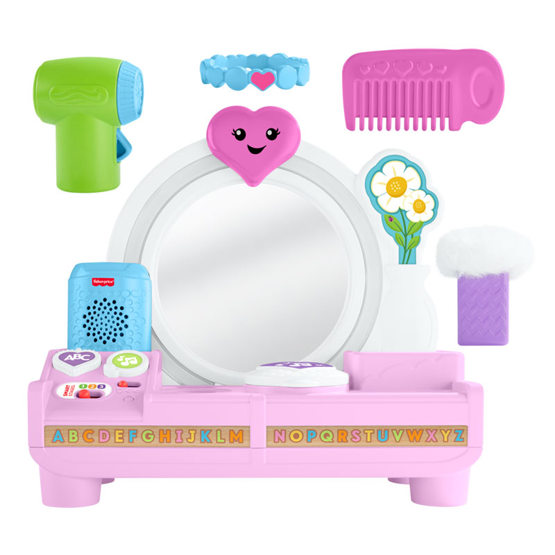 Fisher-Price® Laugh & Learn® Let's Get Ready™ Vanity - Εκπαιδευτική Τουαλέτα Ομορφιάς JNV92