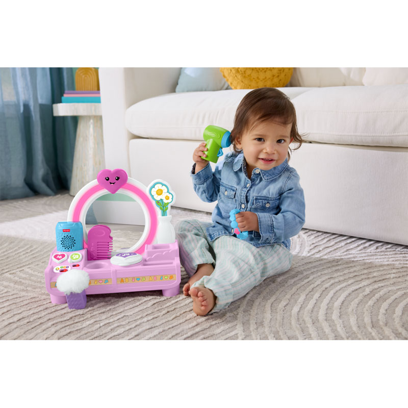Fisher-Price® Laugh & Learn® Let's Get Ready™ Vanity - Εκπαιδευτική Τουαλέτα Ομορφιάς JNV92