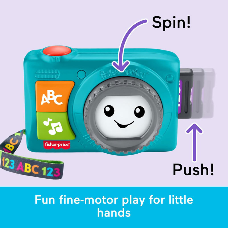Fisher-Price® Laugh & Learn® Light-Up Camera - Εκπαιδευτική Φωτογραφική Μηχανή JNV97