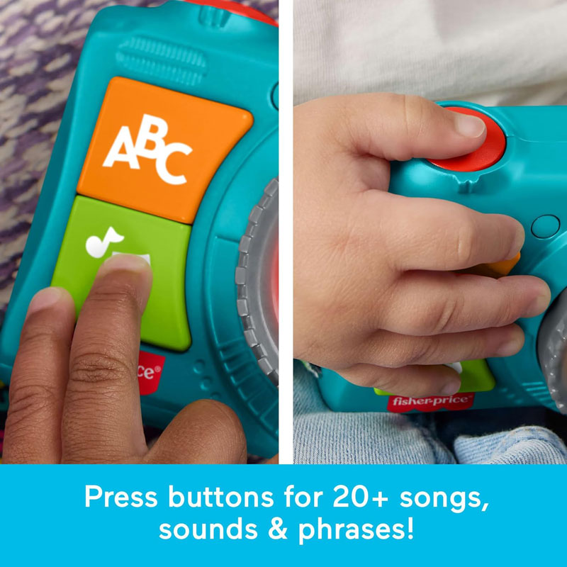 Fisher-Price® Laugh & Learn® Light-Up Camera - Εκπαιδευτική Φωτογραφική Μηχανή JNV97