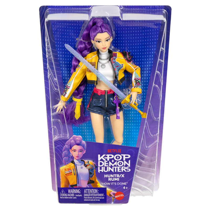 Mattel Συλλεκτική Κούκλα K-Pop Demon Hunter Core Rumi Fashion Doll JRN35