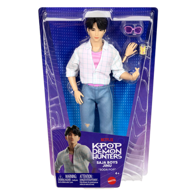 Mattel Συλλεκτική Κούκλα K-Pop Demon Hunter Saja Boys Core Jinu Fashion Doll JRN38
