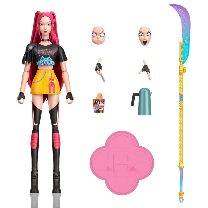 Mattel K-Pop Demon Hunters® Φιγούρα με Εκφράσεις & Αξεσουάρ 15εκ. HUNTR/X Mira “How It's Done"
