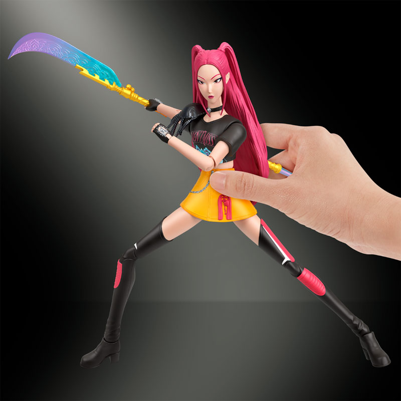 Mattel K-Pop Demon Hunters® Φιγούρα με Εκφράσεις & Αξεσουάρ 15εκ. HUNTR/X Mira “How It's Done"