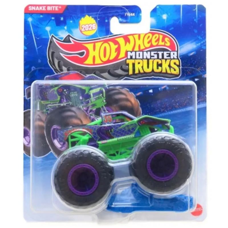 Mattel Hot Wheels Οχήματα Monster Trucks K- Snake Bite