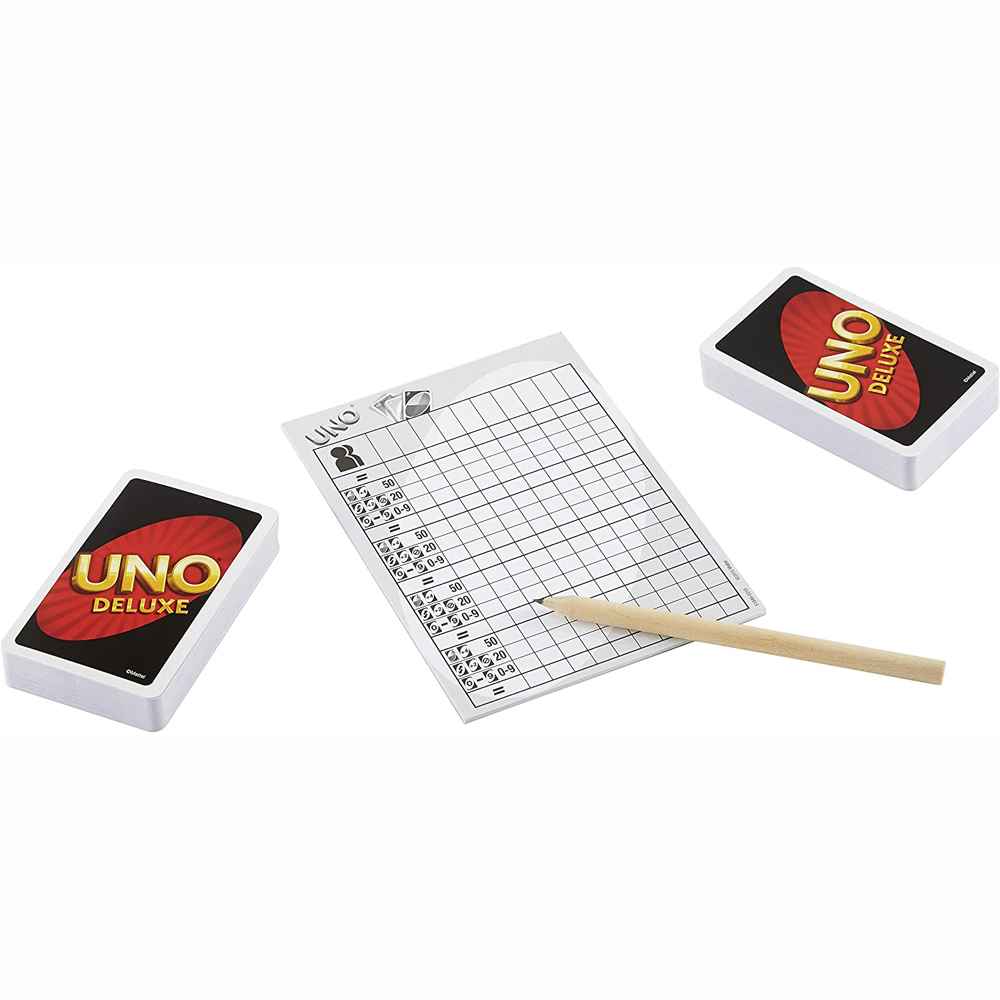 Mattel Uno Deluxe Παιχνίδι Καρτών K0888