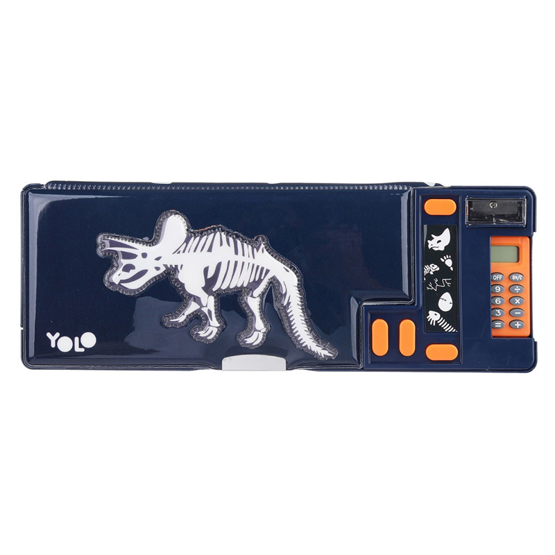 Yolo Retro Dino Κασετίνα με 1 Θήκη 10117
