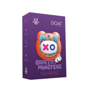 GOAT by Kiddoboo Earbuds Graffity Monsters KBG08PNK